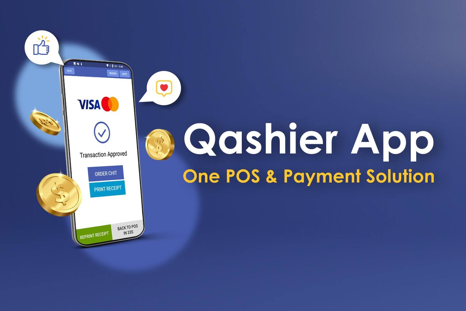 Qashier app for POS and Payment – Your business in your pocket!